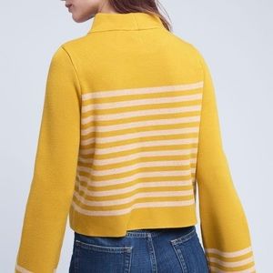 MOTH for Anthropology Structured Stripe Blouse